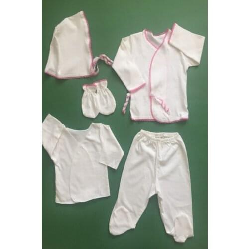 Authentic boy-Girl Baby Luxury Emergency Hospital İhtiyaç Set 5 Piece First Outfit