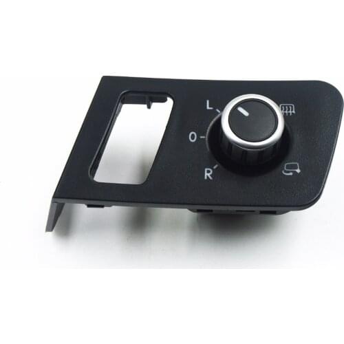 Chorme Master Side Mirror Switch Adjust Knob for VW Volkswagen Caddy Touran 2003 - 2015 : 1T1 959 565F, 1T1959565F, 1T1959552