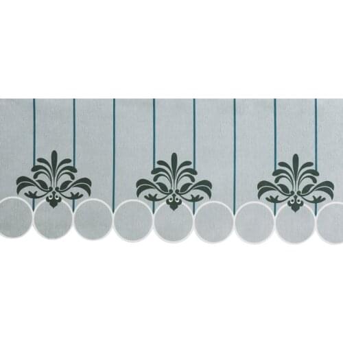 New 39cm Wide Chenille Embroidery Curtain Fabrics DIY Valance Stage Bedroom Living Room Sofa Window Decor Curtain Accessories