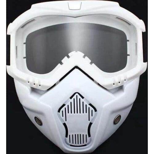 Motocycle Sunglasses Snowboard Glasses Filter Windproof Motocross Protective Glasses Safety Goggles With Mouth Filter