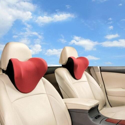 U Shape Car Neck Pillow Slow Rebound Memory Foam Car Headrest Neck Pillow For Car Seat Flight Traveling Office Chair