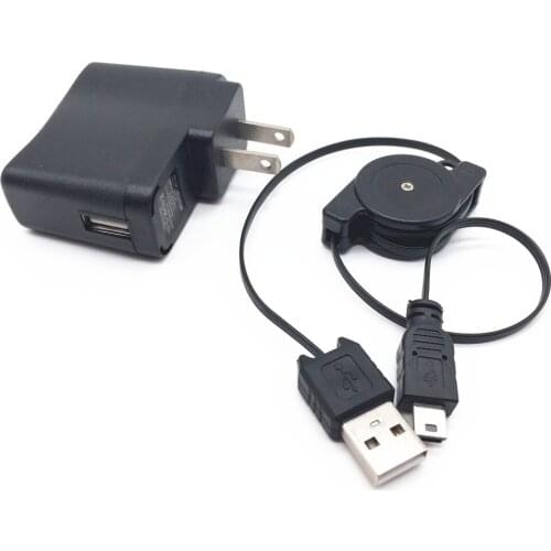 Retractable USB Mini USB Cable for Creative Zen MP3 Player X-Fi2 X-Fi MX Style