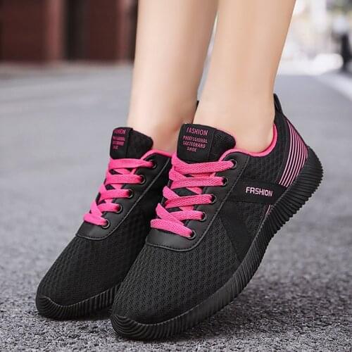 Women Sneakers 2021 Fashion Shoes Ladies Trainers Platform Mesh Woman Sneakers Casual Chunky Womens Shoes Mujer Tenis Feminino