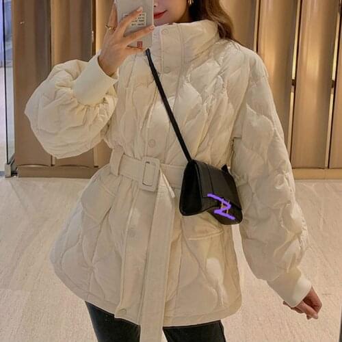 Winter New Women Coat Female Thicken Warm Loose Plus Size Turtleneck Cotton Clothes Office Lady Casual All-Match Parkas