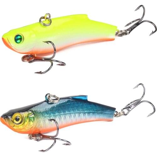 1 Piece VlB For Winter Minnow Fishing Lure Rattling And Artificial Bait 7cm 18g Winter fishing Sea Fishing Tackle Wobblers