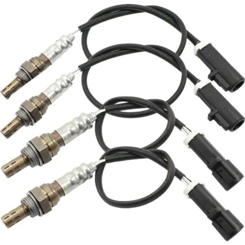 4Pcs Upstream+Downstream Oxygen Sensor Fit for 2004-2008 Ford F-150 4.6L 5.4L 4.2L