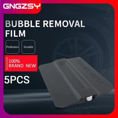 5pcs Plastic Smooth Magnetic Holder Squeegee For Glossy Vinyl Wrapping Air Bubble Removing Film Fixing Car Film Clean Tools 5A19