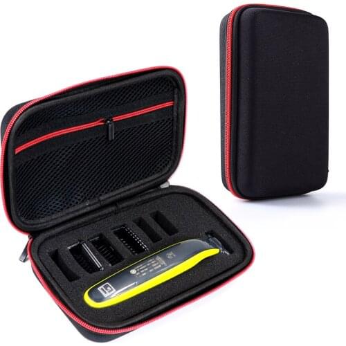 Portable Cover Case for Philips OneBlade MG3750 7100 Shaver Accessories EVA Travel Bag Storage Pack Box Zipper Pouch with Lining