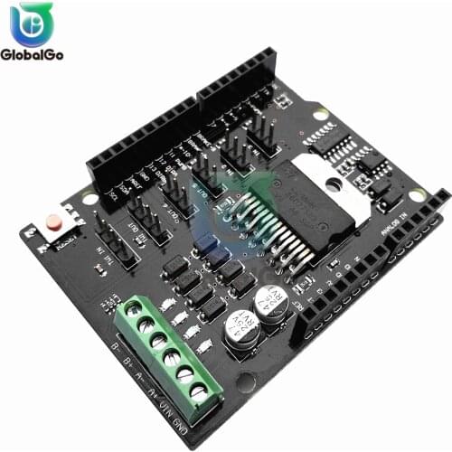 Dual Channel DC Motor Driver Shield Expansion Board L298NH Module Driving Module Replace L298P L298 For Arduino UNO R3 MEGA2560