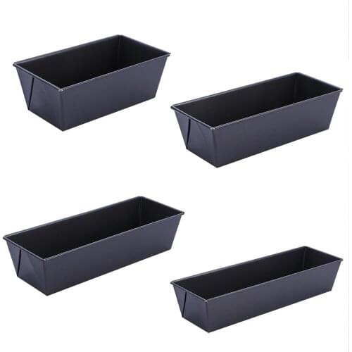 S/M/L/XL Baking Mold Home Rectangular Toast Mould Non-stick Cake Bread Loaf Pan Tray High Hardness And Durability