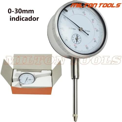 0-30mm Dial Indicator Dial Gauge Dial tester 0.01mm Shock Proof Dial Gauge Indicator Mesure Instrument Tool