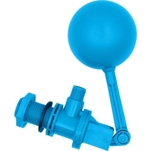 2pcs/set 1 Inch Plastic Float Ball Valve Shut Off Automatic Feed Fill Aquarium Fish Tank Water Filler Aquarium Reverse Osmosis