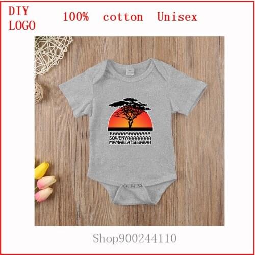Lion king Baby Onesie Bodysuits baby Romper Summer Short Sleeve clothes for toddler girls boys Costumes Pajamas ropa de bebe