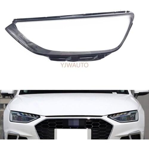 Headlight Cover For Audi A4 A4L S4 RS4 2020 2021 Car Headlamp Lens Replacement Auto Shell