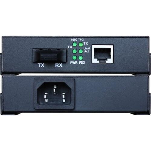 Linsn MC801 optic fiber transceiver 500m mc801 multi mode LED fiber convertor for Linsn card for outdoor led large screen