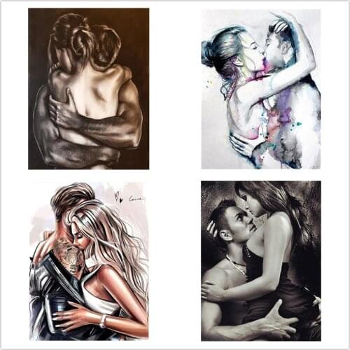 Kexinzu Full Square/Round Drill 5D DIY Diamond Painting "People Lover" 3D Diamond Embroidery Cross Stitch Home Decor Gift