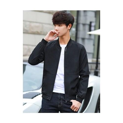 New Mens Bomber Zipper Jacket Male Casual Streetwear Hip Hop Slim Fit Pilot Coat Men Clothing Plus Size