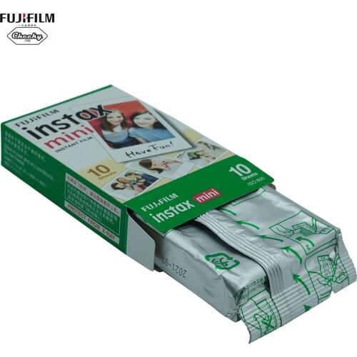 Genuine 10 sheets Fuji Fujifilm Instax Mini 8 Film White Edge Photo Papers For Mini 9 7s 90 25 55 Share SP-1 Instant Camera