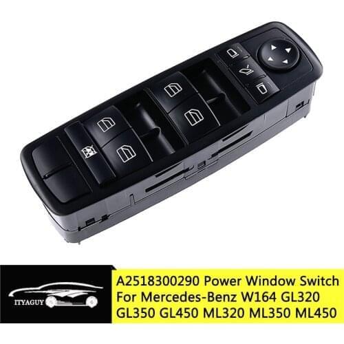 Power Window Switch 2518300290 A2518300290 A 251 830 02 90 For Mercedes Benz W164 GL320 GL350 GL450 ML320 ML350 ML450 ML500 R