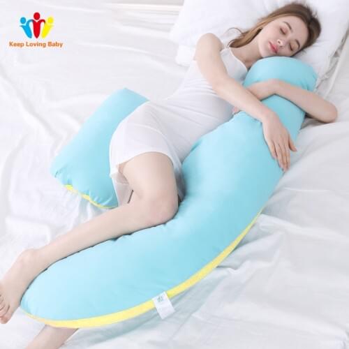 Maternity Pillows for pregnant women Protect Neck Waist Abdomen Legs Hand Women Pregnant Side Sleepers Pillow U Shape