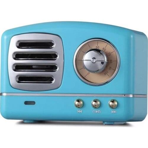 Portable Speaker Bluetooth Speaker Mini Retro Wireless Speakers Radio USB/TF Card Music Player HIFI Subwoofer Bluetooth 4.1