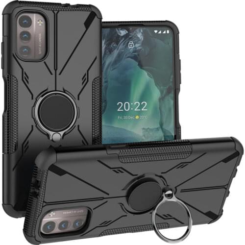 Shockproof Cover For Nokia 2.4 Case For Nokia 2.4 Cover Armor PC Soft Silicone TPU Protective Phone Bumper For Nokia 2.4 3.4 5.4