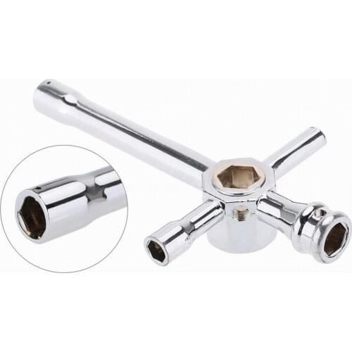 RC Tools 80129 5.5mm 7mm 8mm 10mm 17mm Large Cross Wrench Hex Socket Repairing Tool 61HA