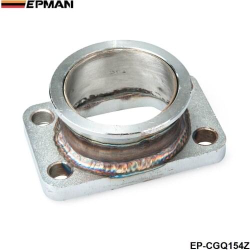 Steel Adaptor for T3 4Bolt to 2.5" V-Band Flange fits For Toyota Acura Honda BMW EP-CGQ154Z
