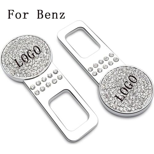 Universal Car Safety Belt Clip Seat Belt Buckle Vehicle-mounted Bottle Openers Accessories Buckles 2Pcs