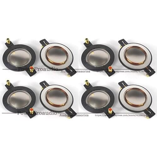 8pcs /lot 2.03 inch 51.5 mm 8 ohm TITAN tweeters diaphragm , voice coil ccaw wire