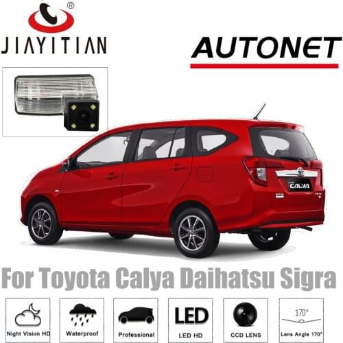 JiaYiTian rear camera For Toyota Calya Daihatsu Sigra 2016 2017 2018 CCD Night Vision Backup Reverse Camera license plate camera