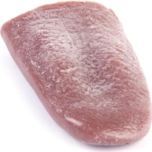 1pcs New Fake Horrible Tongue Halloween Joke Prank Magic Tricks Realistic Tongue magician trick Gimmick