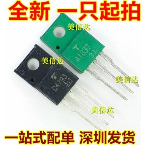 100% New&original 3.6 C4793 A1837 2SC4793 2SA1837 TO-220F