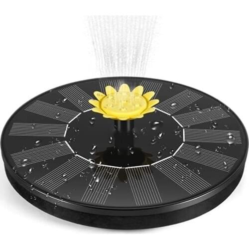 2021 Upgraded Solar Fountain Pump,3W Bird Bath Fountain,Solar Powered Water Fountain-Pump,For Bird Bath Garden Pond Fish Tank
