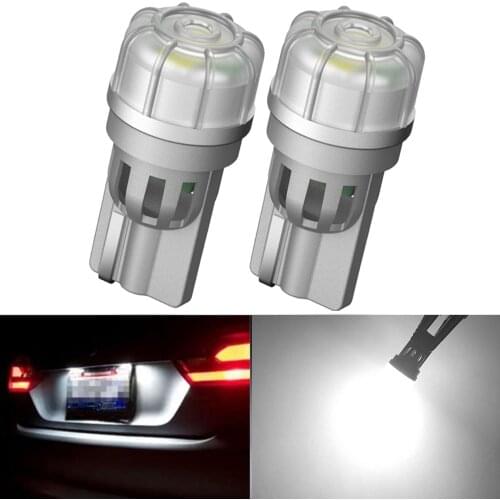 2x T10 W5W LED Canbus 194 168 Bulb Car Interior Lamp Parking Wedge Lights For Ford Fiesta Focus 1 2 3 Mondeo Ecosport Kuga F-150