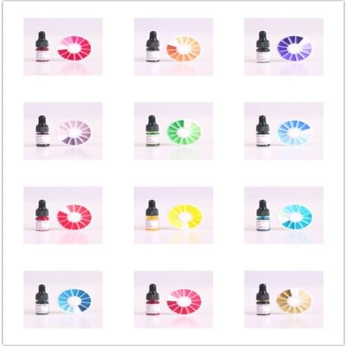 5ml Liquid Pigment DIY Handmade Scented Candle Coloring Colorants for Jelly Soybean Wax Dye Making Accessories