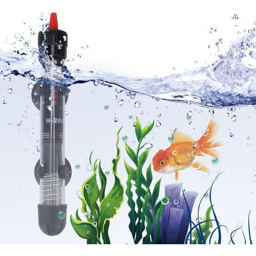Fish Tank Water Heating EU 220v-240v 25W Submersible Heater Temperature Heater Rod Aquarium thermostat Aquarium Accessories