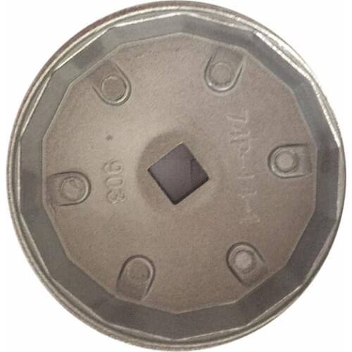 High Quality Aluminum 903 oil filter socket wrench 74MM 14 teeth