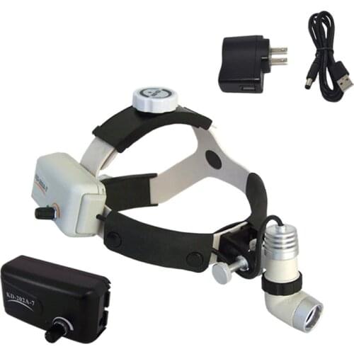 Wireless Dental Surgical Medical Operation Headlight LED 3W Headlamp Head Light Lamp ENT Stomatology Plastic Surgery Pet Clinic
