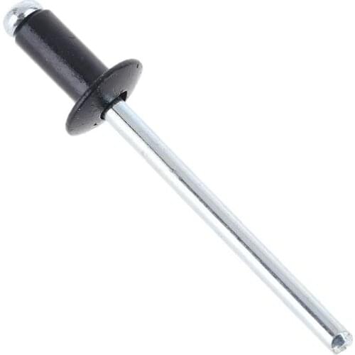 120Pcs/set M2.4 M3.0 M3.2 M4 Black Aluminium Blind Rivets Nail Decoration Rivets For Furniture Assortment Kit