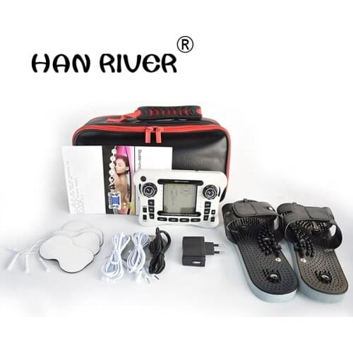 TENS UNIT/Dual channel output TENS EMS pain relief/Electrical nerve muscle stimulator/Digital therapy massager/Physiotherapy