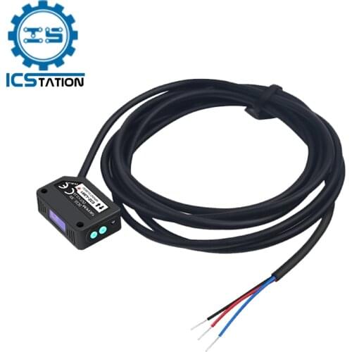 E3Z-LS61 12-24V Laser Diffuse Reflection Photoelectric Switch Infared Sensor 30cm Detect Distance 300mA Output Proximity Sensor