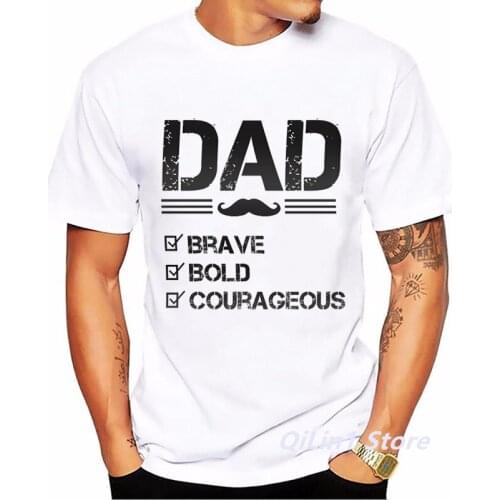 Cool Dad Letter Print T Shirt Men FatherS Day Gift Tshirt Camisetas Hombre Summer Tops Tee Shirt Homme Harajuku Shirt T-Shirt