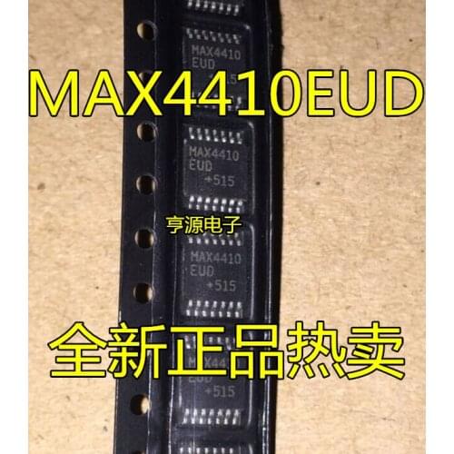 MAX4410 MAX4410EUD MAX4410CUD TSSOP14