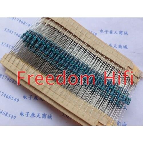 NEW 300 600Pcs 30 Kinds Each Value Metal Film Resistor pack 1/4W 1% resistor assorted Kit Set 14-21