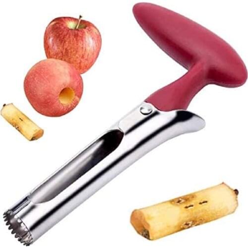 18cm Stainless Steel Apple Corers tools Cutter Knife Pear Fruit Easy Core Seed Remove Tool Gadget Remover pepper kitchen gadget