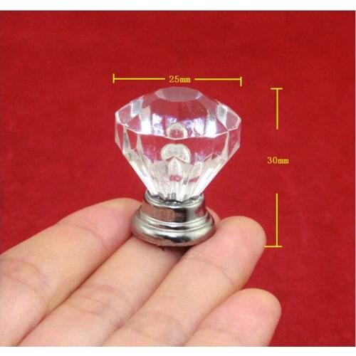 Modern White Handle Acrylic Knobs and Handles Door Alloy Handle Cupboard Drawer Kitchen Pull Knob Plastic Furniture,25*30,10Pcs