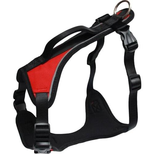 Reflective Dog Harness Easy On and Off Adjustable Medium Large Dogs No Pull Training Walking Vest For Pet Dogs Pet Supplies