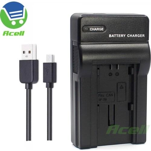 BP-709 BP-718 BP-727 USB Charger for Canon LEGRIA HF R86 R806 R76 R706 R66 R47 R48 R406 R36 R38 R506 Camcorder Replace CG-700