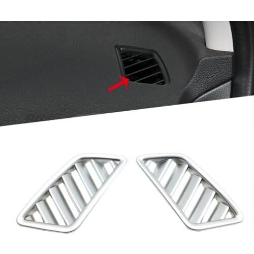 For Mitsubishi Eclipse Cross 2017 2018 2019 Plastic Upper Air Condition Vent Cover Trim ABS Matte Interior Accessories